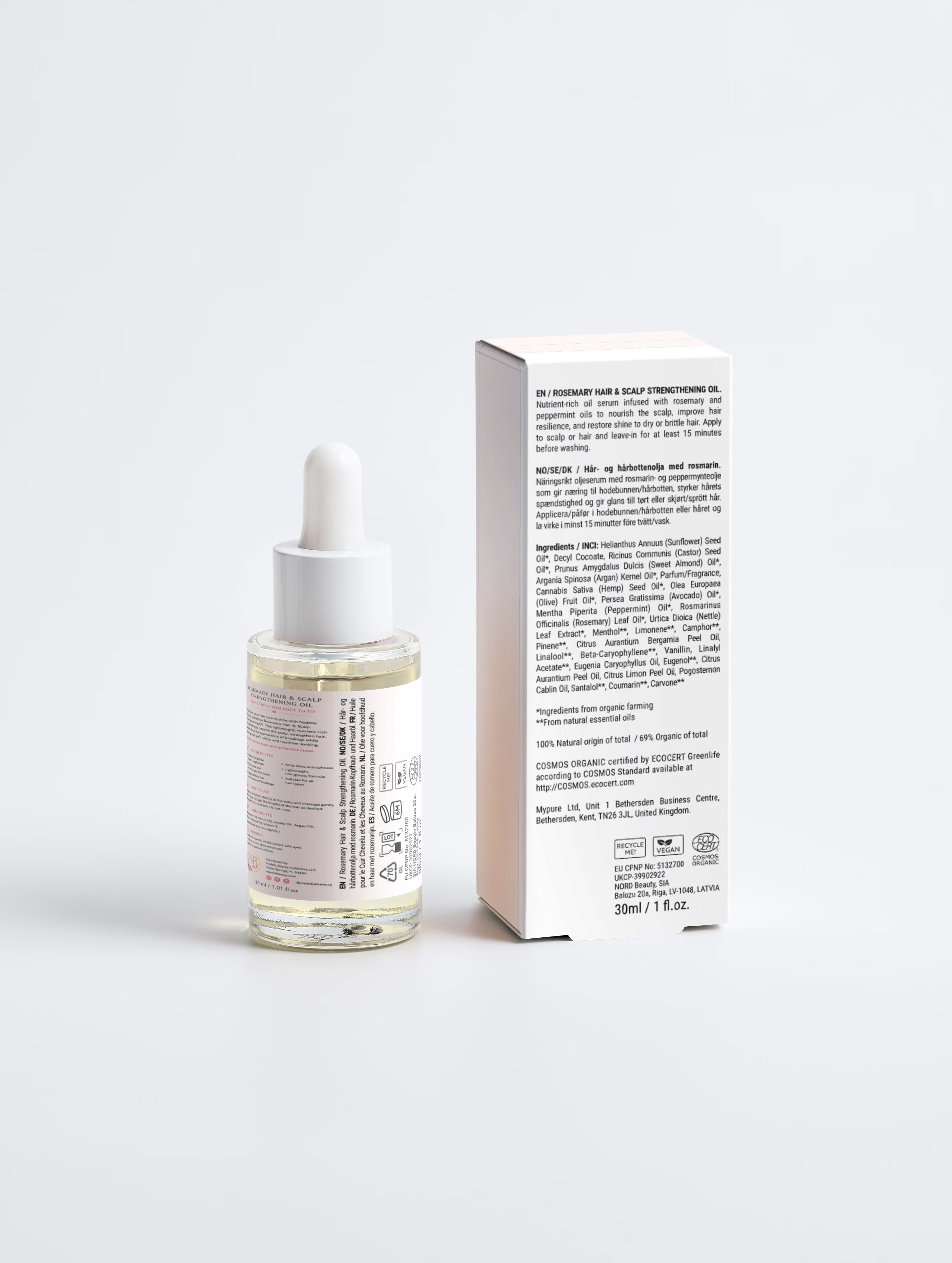 Rosemary Hair & Scalp Strengthening Oil
